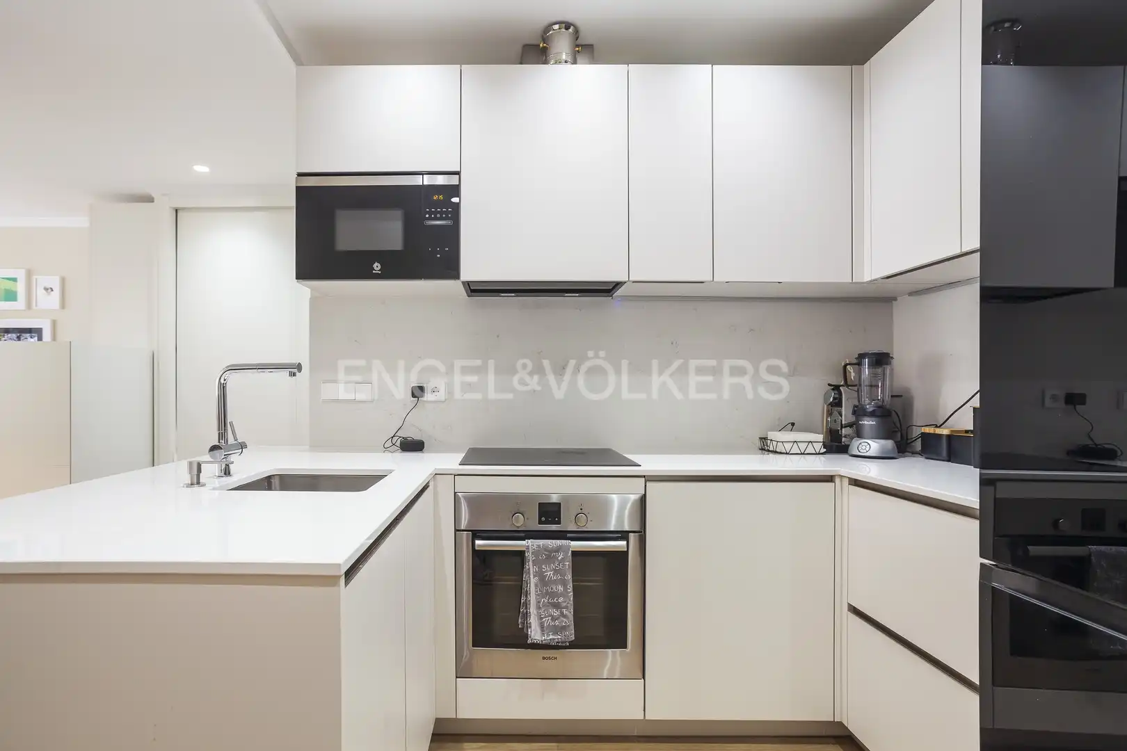 Kitchen of Flat for rent in Madrid  with Air Conditioner, Heating and Furnished