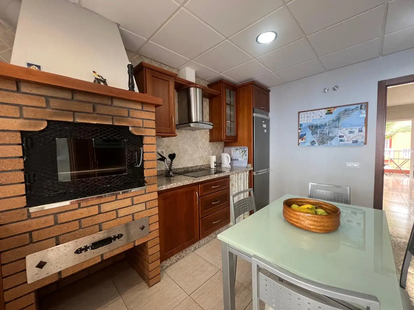 Küche von Wohnung zur Miete in Los Realejos mit Terrasse, Abstellraum und Balkon
