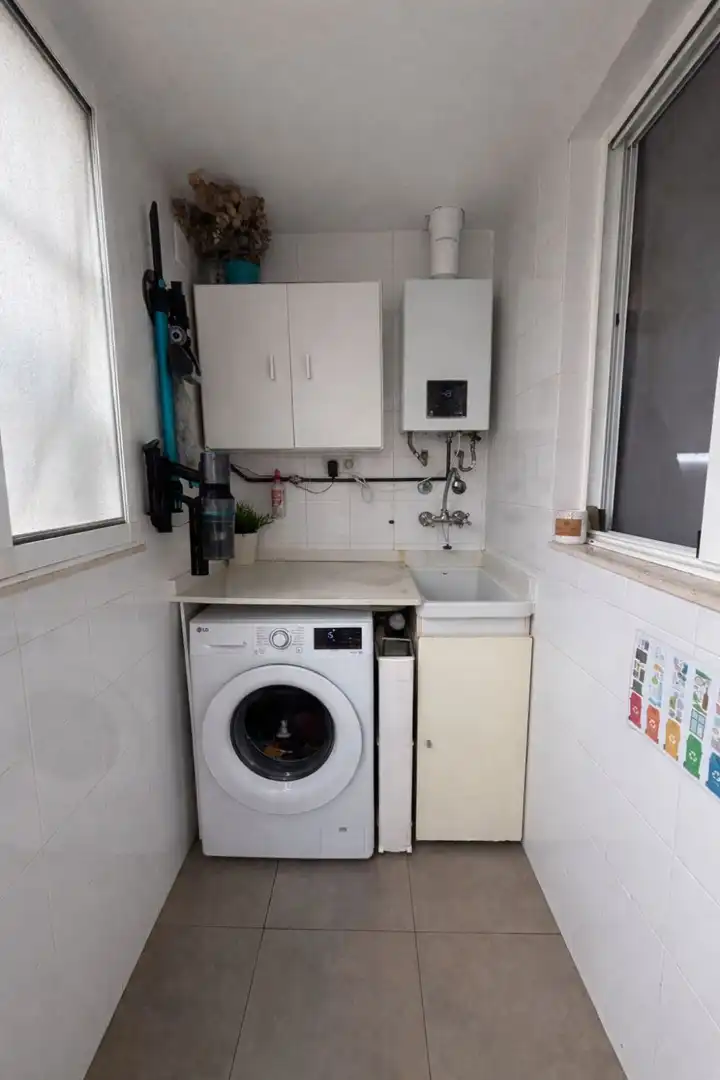 Küche von Wohnung zum Verkauf in Burriana / Borriana mit Klimaanlage, Heizung und Terrasse