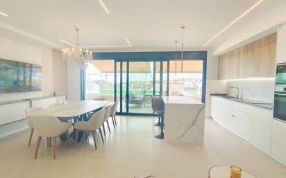 Dining room of Duplex to rent in Finestrat  with Air Conditioner and Terrace