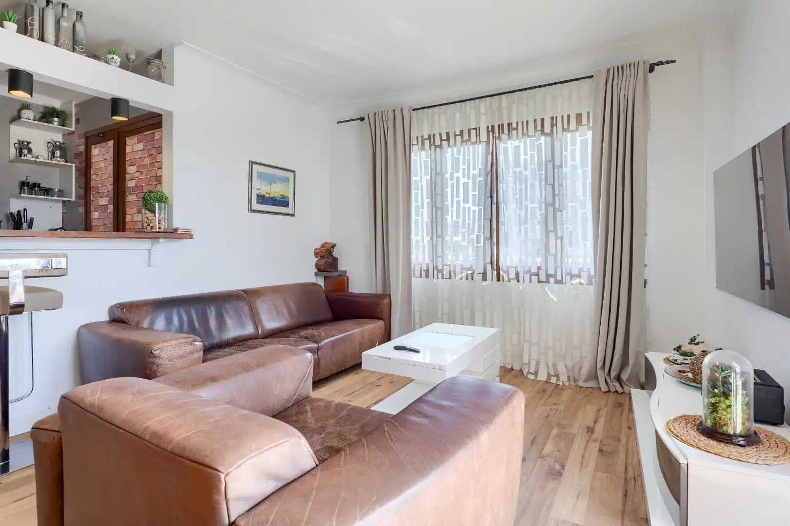 Sala d'estar de Àtic en venda en  Palma de Mallorca amb Aire condicionat, Calefacció i Terrassa