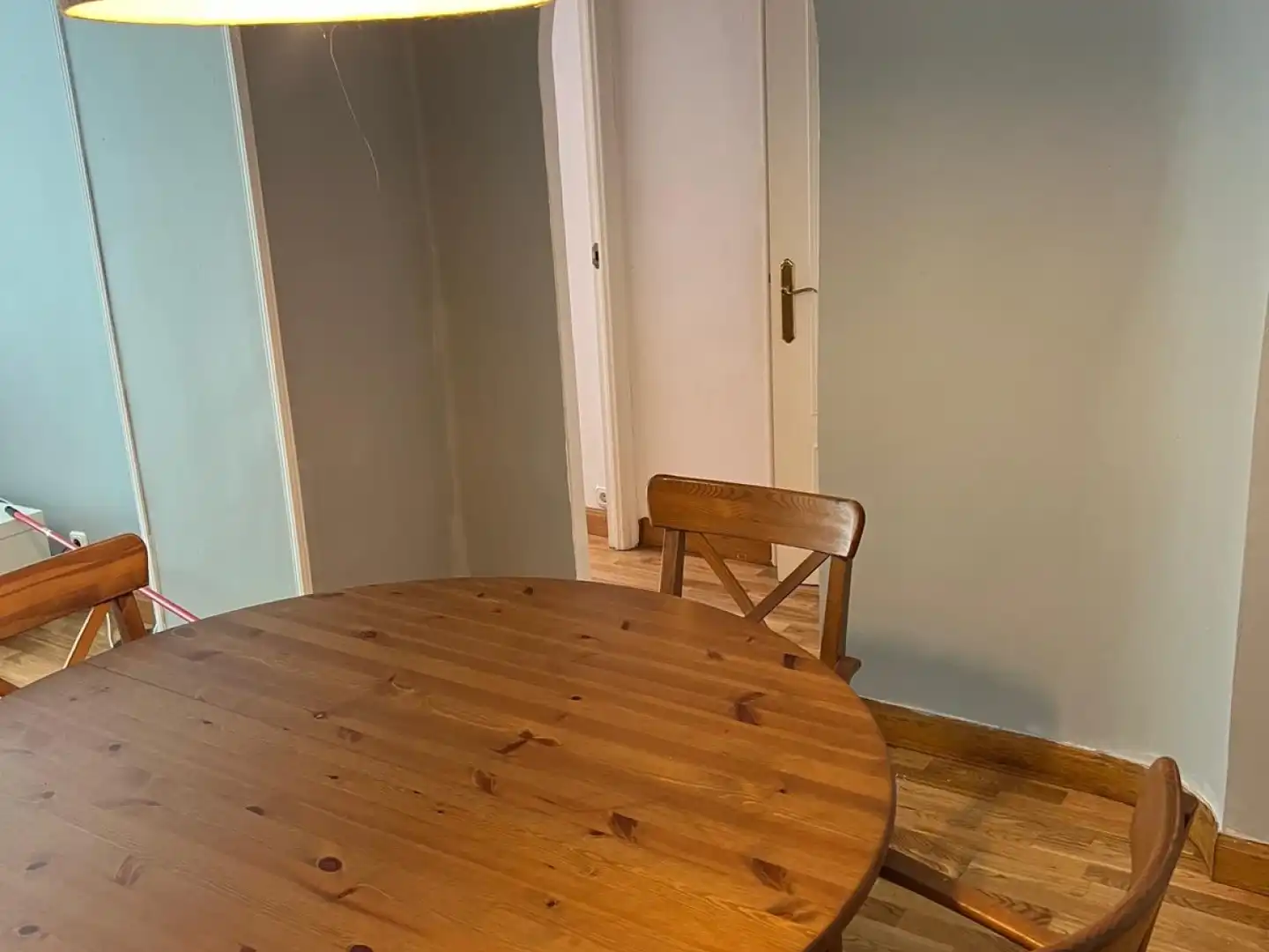 Dining room of Flat for rent in Donostia - San Sebastián   with Heating, Furnished and Oven