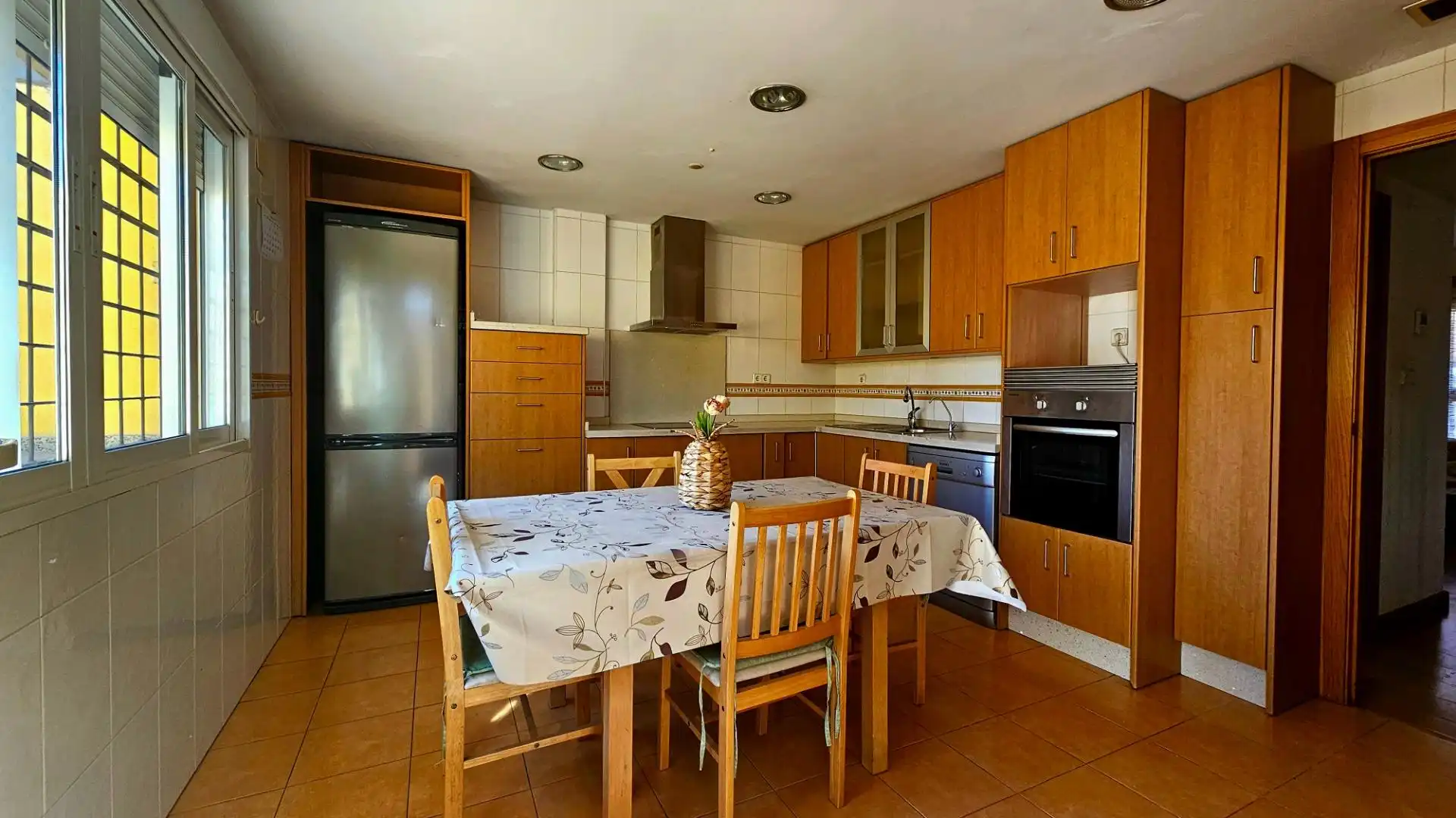 Cocina de Casa adosada en venta en Cartagena con Aire acondicionado, Jardín privado y Terraza