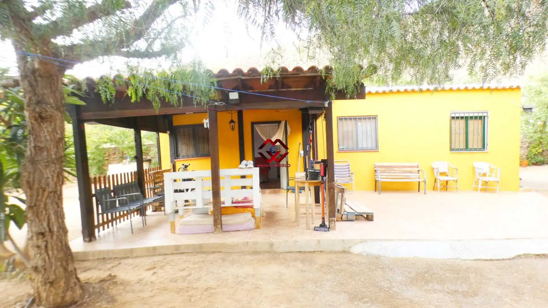 Garden of Houses for sale in Lorca  with Swimming Pool and Furnished