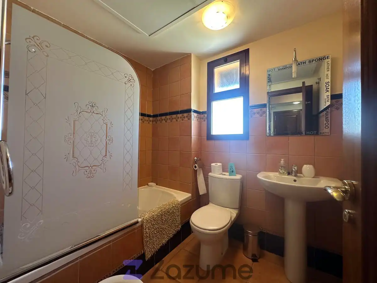 Bathroom of Flat for rent in Mijas  with Private garden, Terrace and Swimming Pool