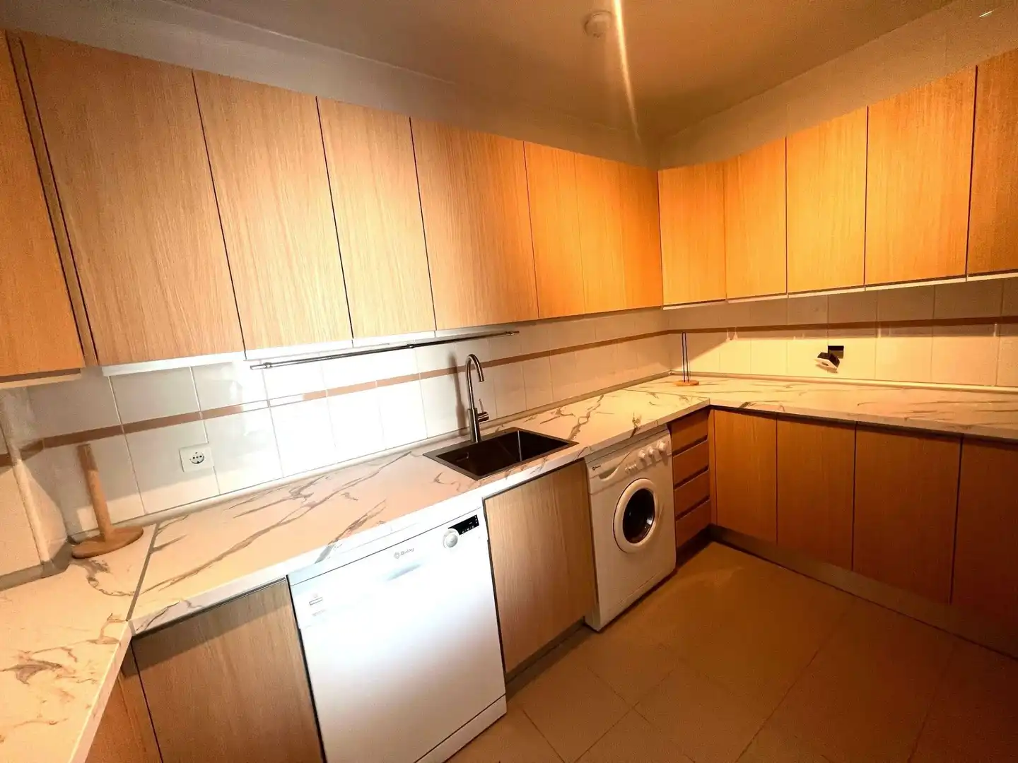 Cuina de Apartament en venda en Mijas amb Aire condicionat, Terrassa i Piscina