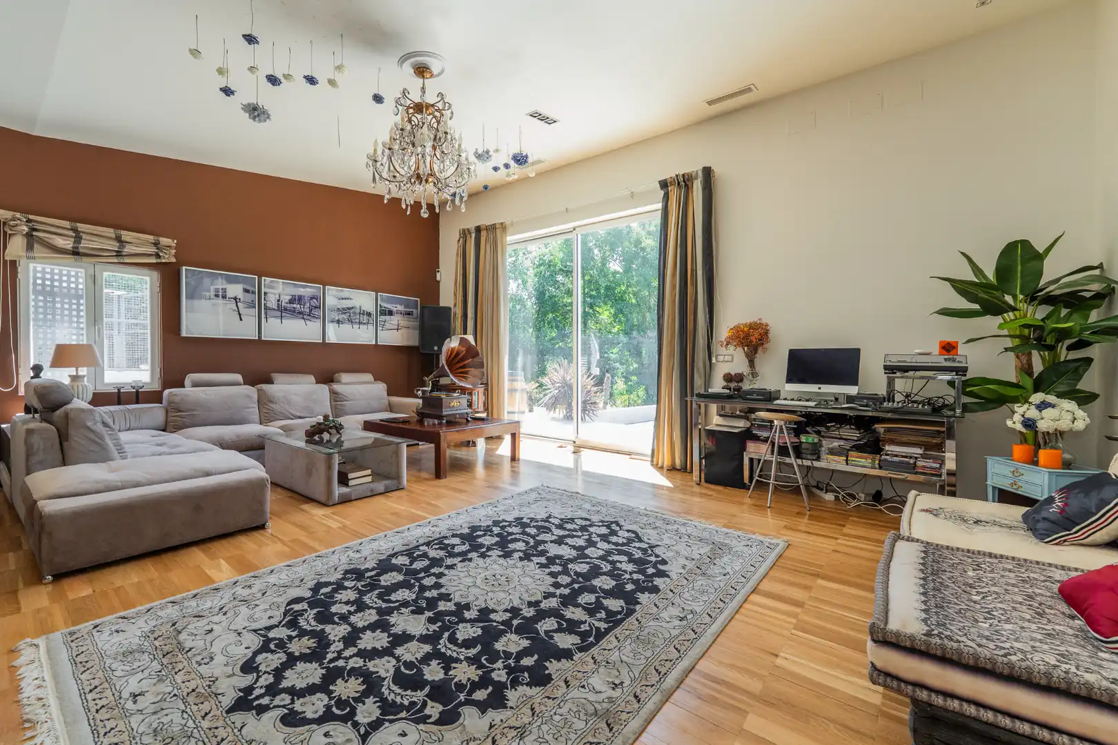 Living room of Houses for sale in Algete  with Private garden, Terrace and Swimming Pool