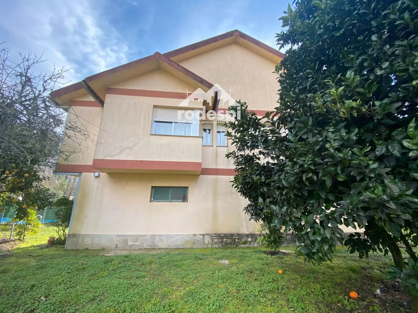 Exterior view of Houses for sale in Crecente  with Heating, Storage room and Swimming Pool