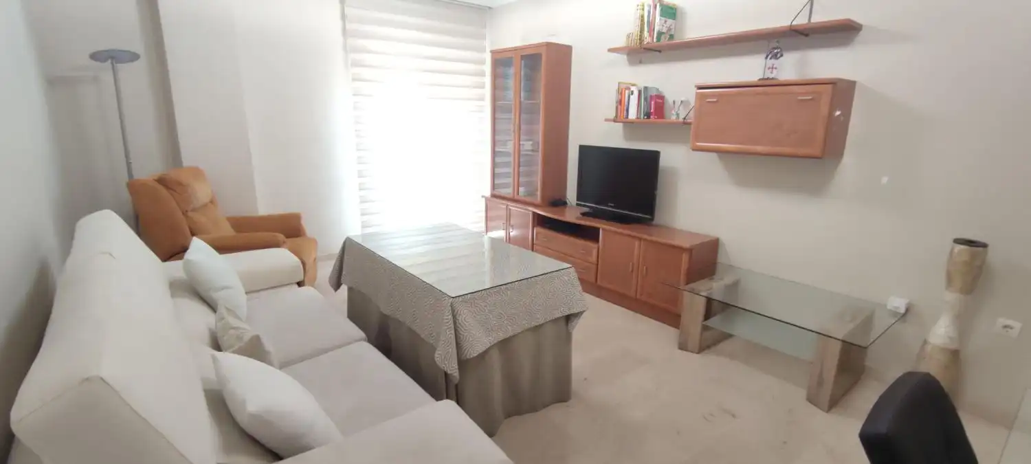 Living room of Flat for rent in Las Gabias  with Air Conditioner, Storage room and Furnished