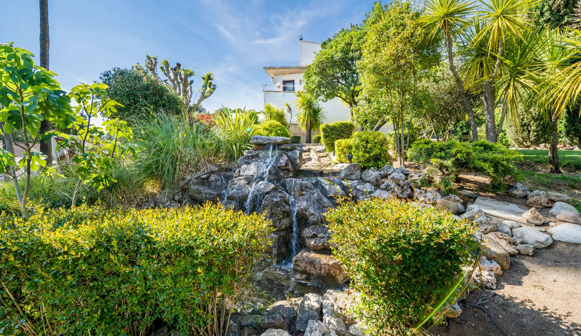 Jardín de Casa o chalet en venta en Matadepera con Aire acondicionado, Calefacción y Jardín privado