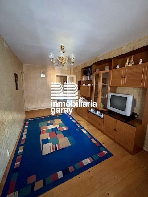 Living room of Flat for sale in Medina de Pomar  with Terrace and Furnished