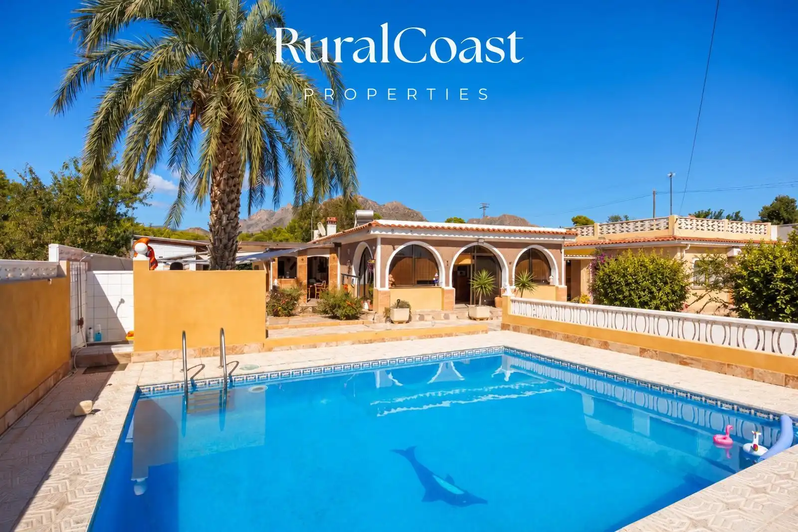 Chalet con piscina en venta en partida foia Parra