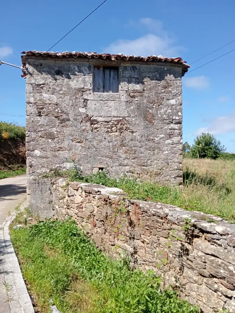 Vista exterior de Finca rústica en venda en Ponteceso