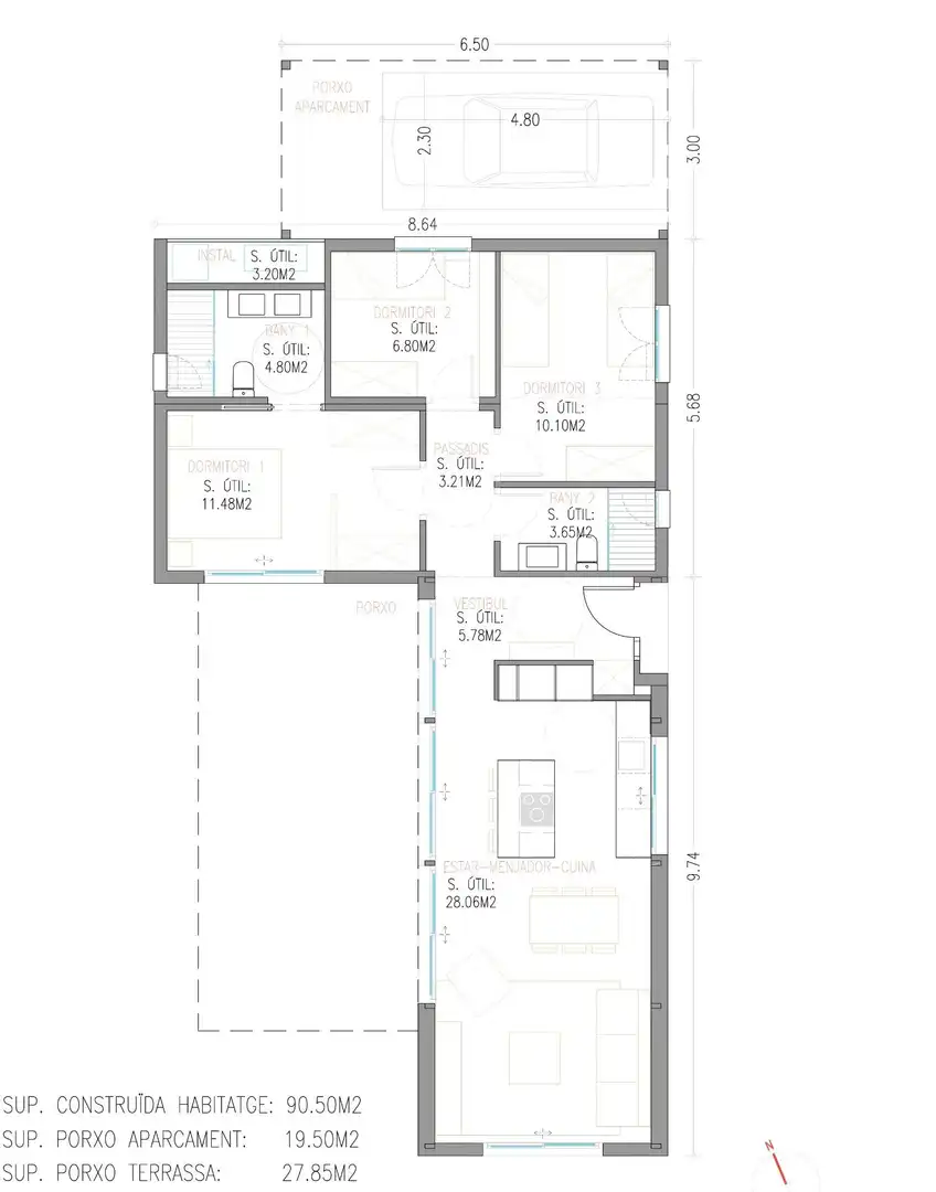 Houses for sale in Vilanova d'Escornalbou  with Air Conditioner, Private garden and Terrace
