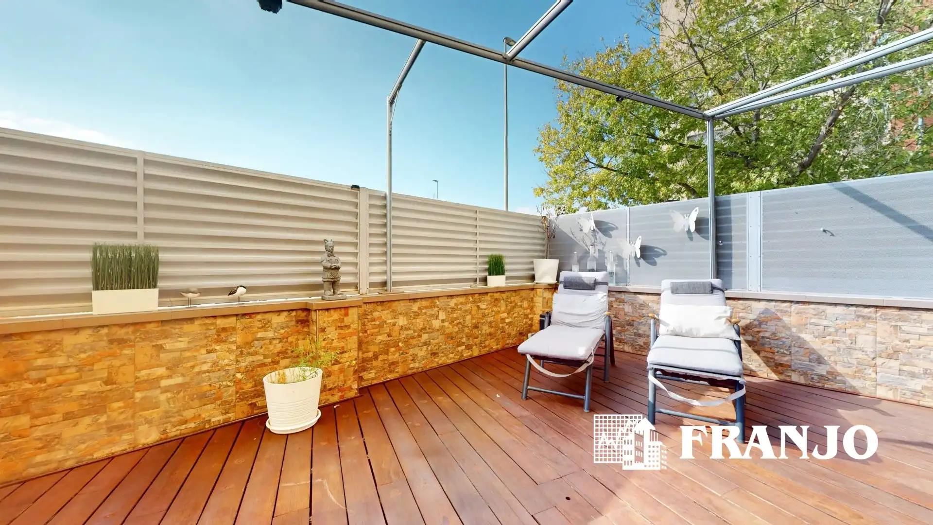 Terrace of Flat for sale in Parc Central