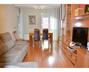 Living room of Flat to rent in Palencia Capital  with Heating, Parquet flooring and Terrace