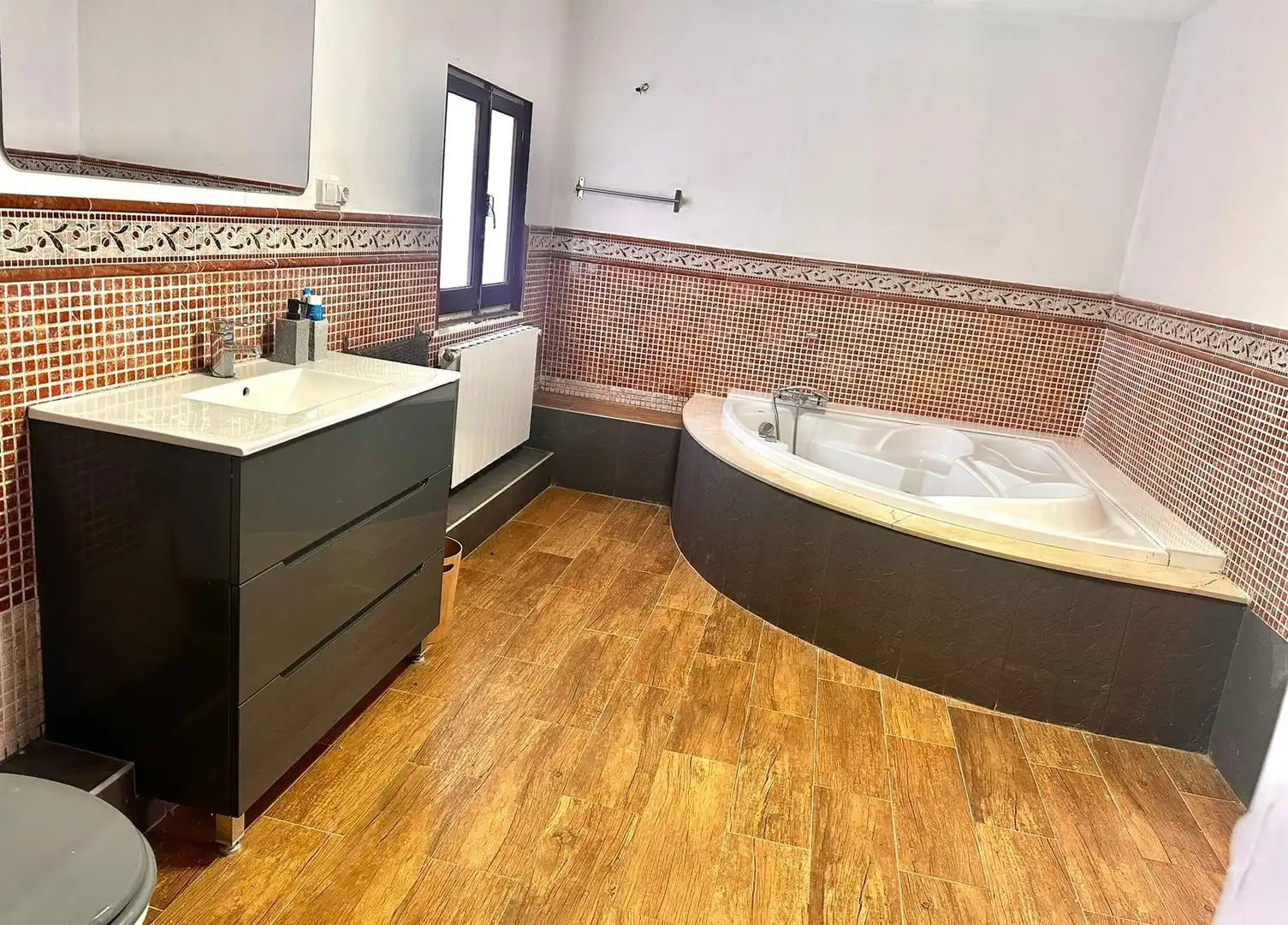Baño de Finca rústica en venta en Maçanet de la Selva con Calefacción, Jardín privado y Terraza