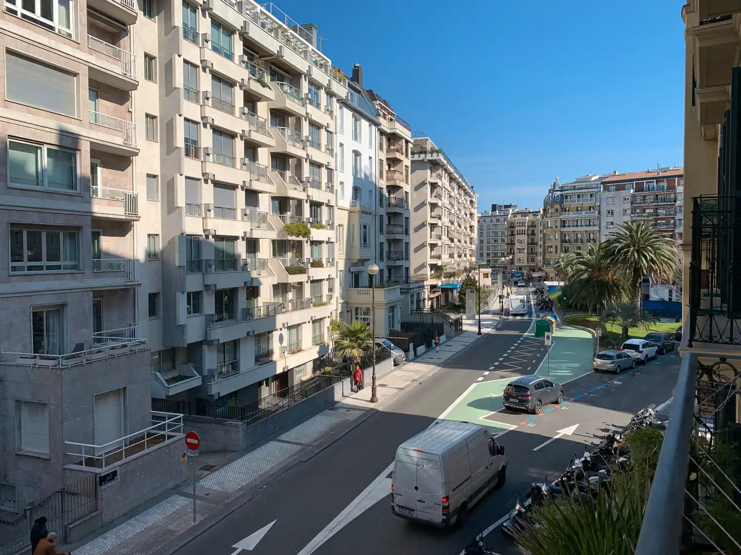 Vista exterior de Piso en venta en Donostia - San Sebastián  con Calefacción, Parquet y Balcón