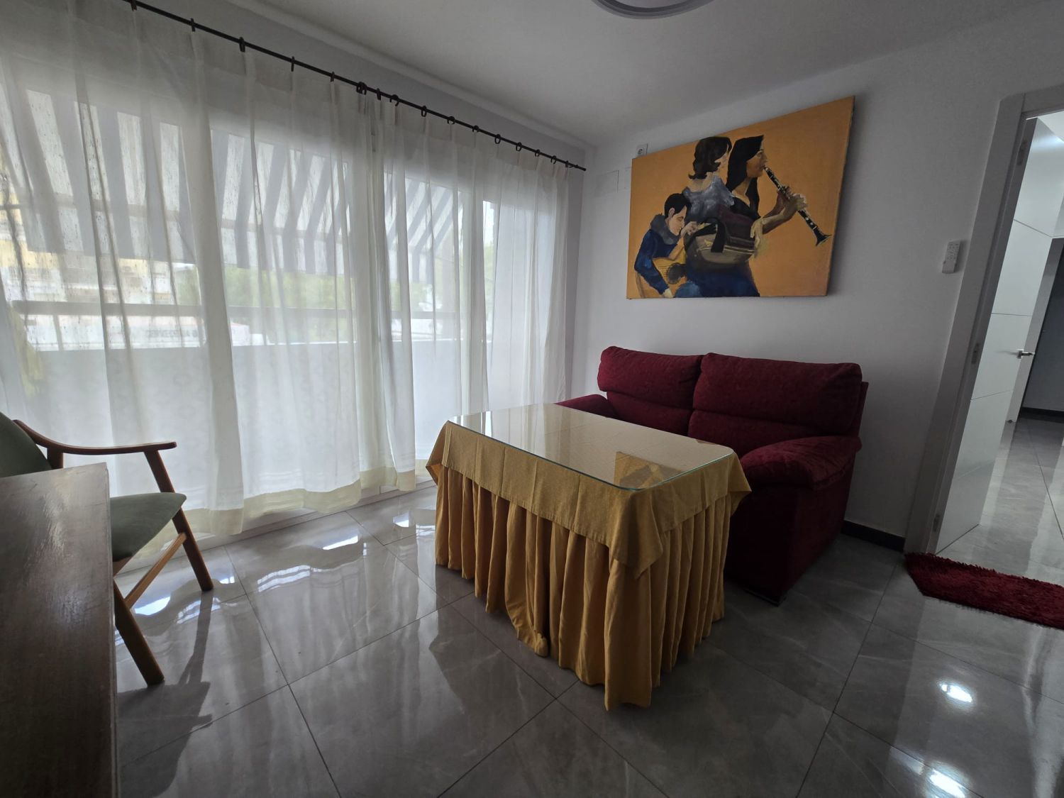 Dormitori de Pis de lloguer en  Sevilla Capital amb Terrassa