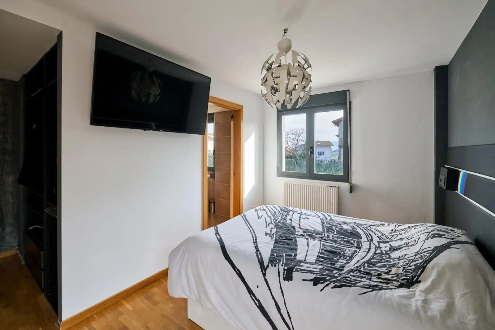 Bedroom of Flat for sale in Berrioplano / Berriobeiti  with Air Conditioner and Heating