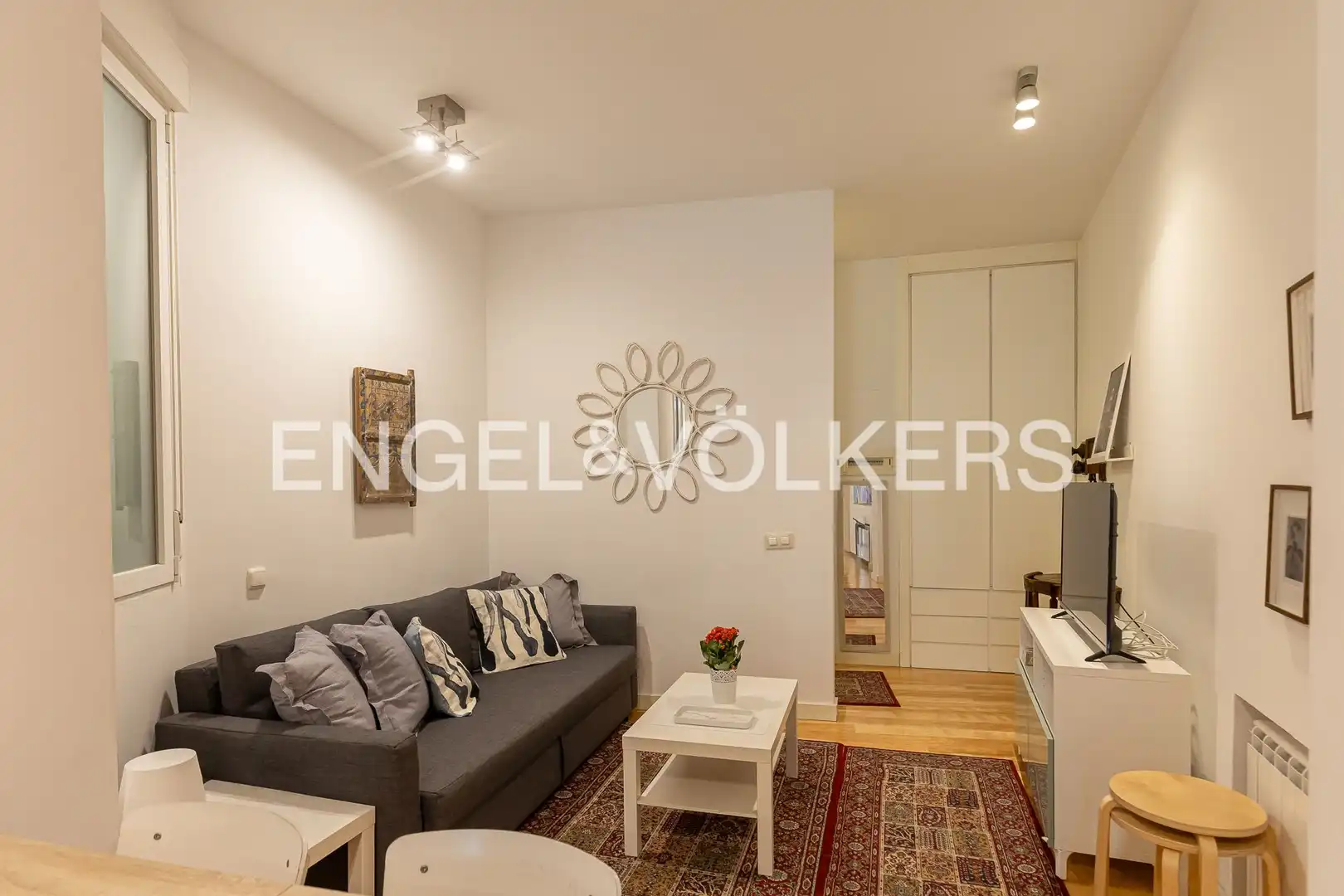 Sala de estar de Piso en venta en Madrid con Aire acondicionado, Calefacción y Parquet