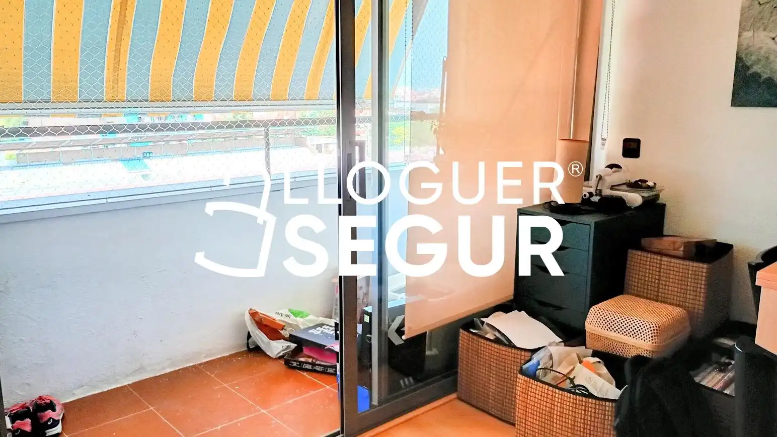 Balcony of Flat for rent in Badalona  with Heating and Terrace