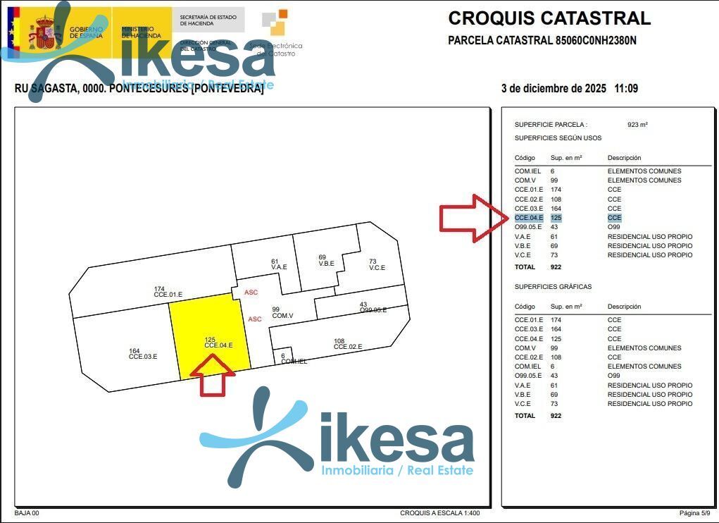 Premises for sale in Pontecesures