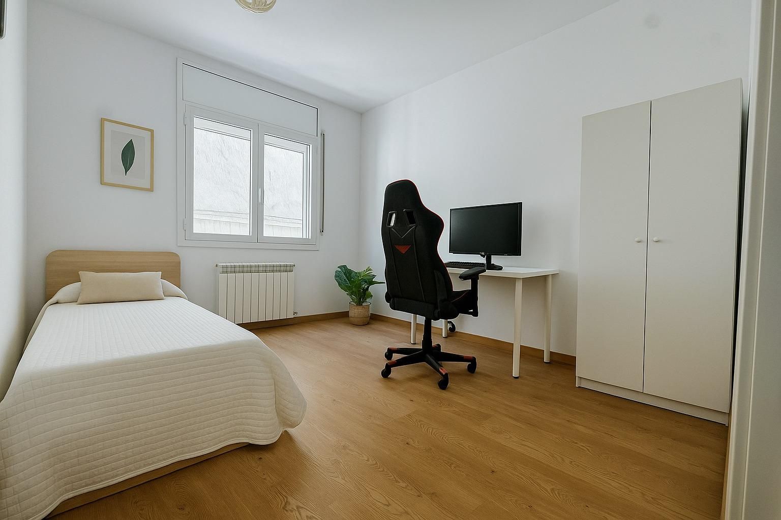 Dormitori de Pis en venda en Manresa amb Aire condicionat, Calefacció i Parquet