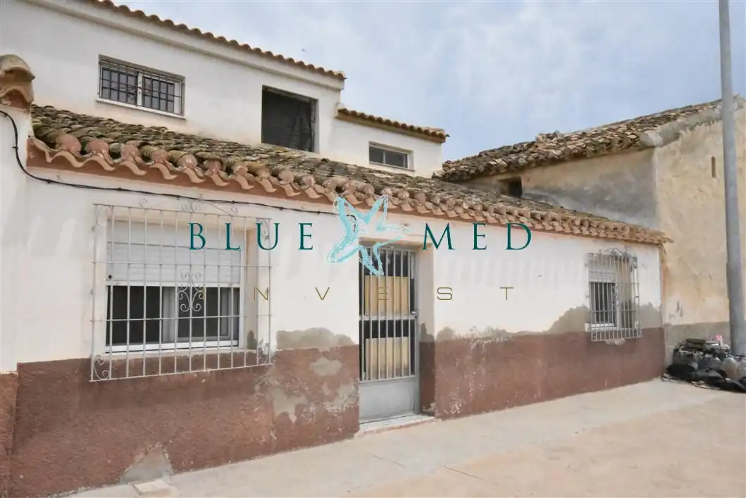 Vista exterior de Casa o xalet en venda en Fuente Álamo de Murcia amb Moblat
