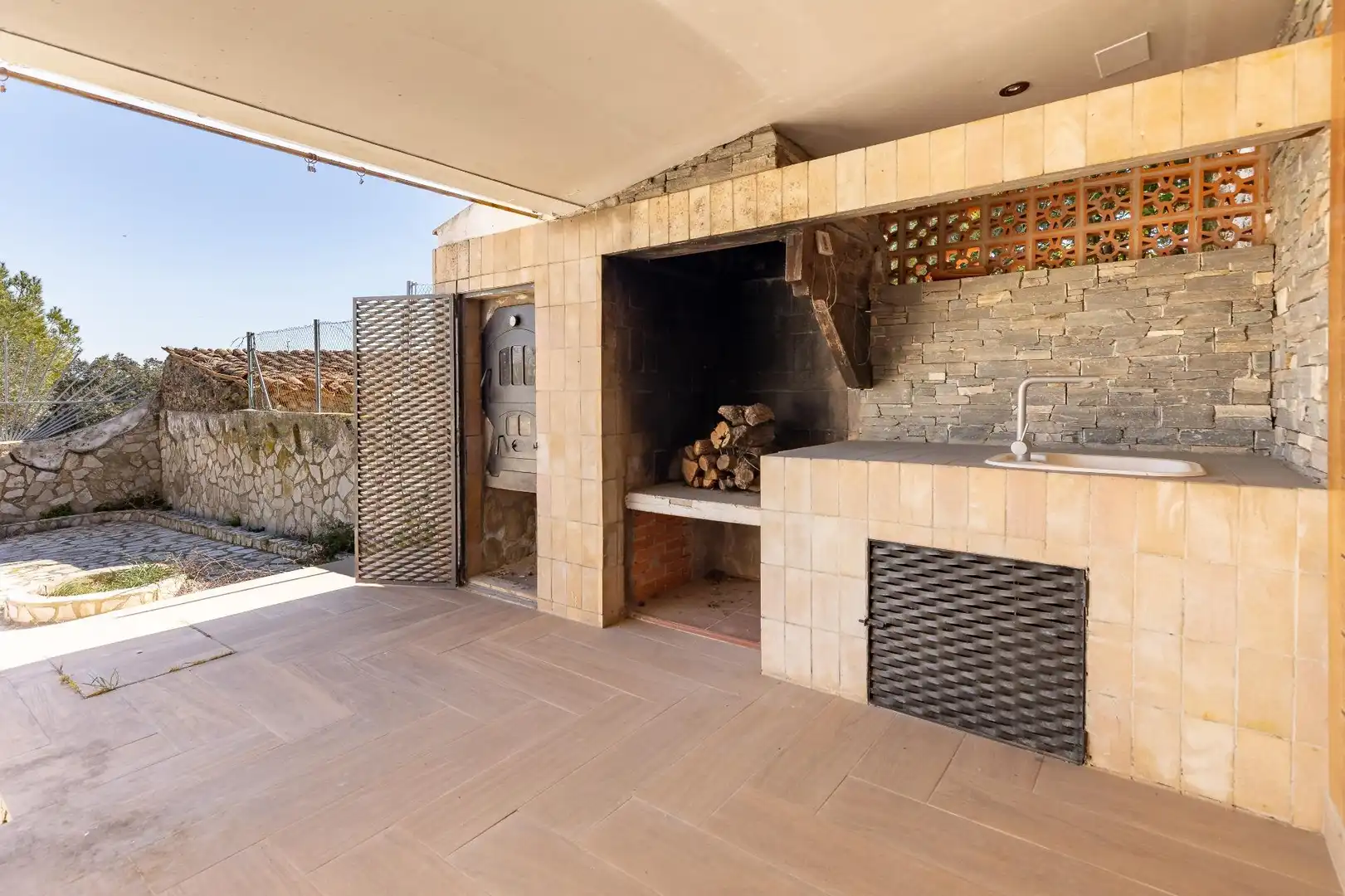 Terraza de Casa adosada en venta en Enguera con Calefacción, Terraza y Trastero