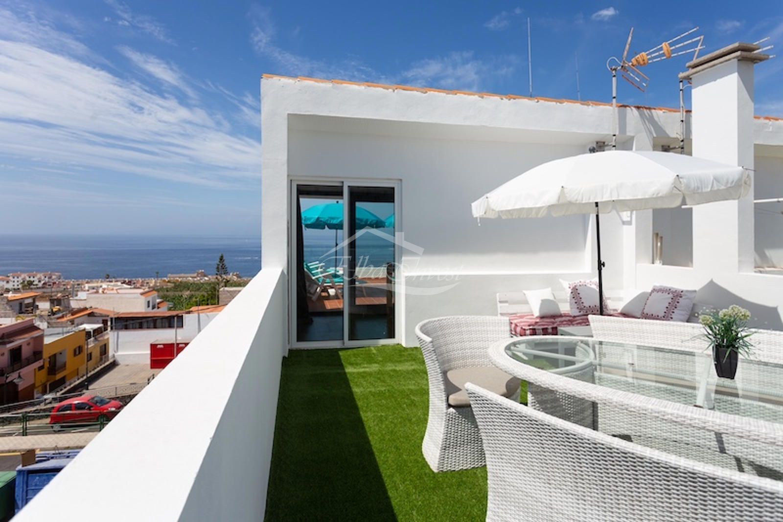 Terrace of House or chalet to rent in Santiago del Teide  with Terrace, Storage room and Furnished