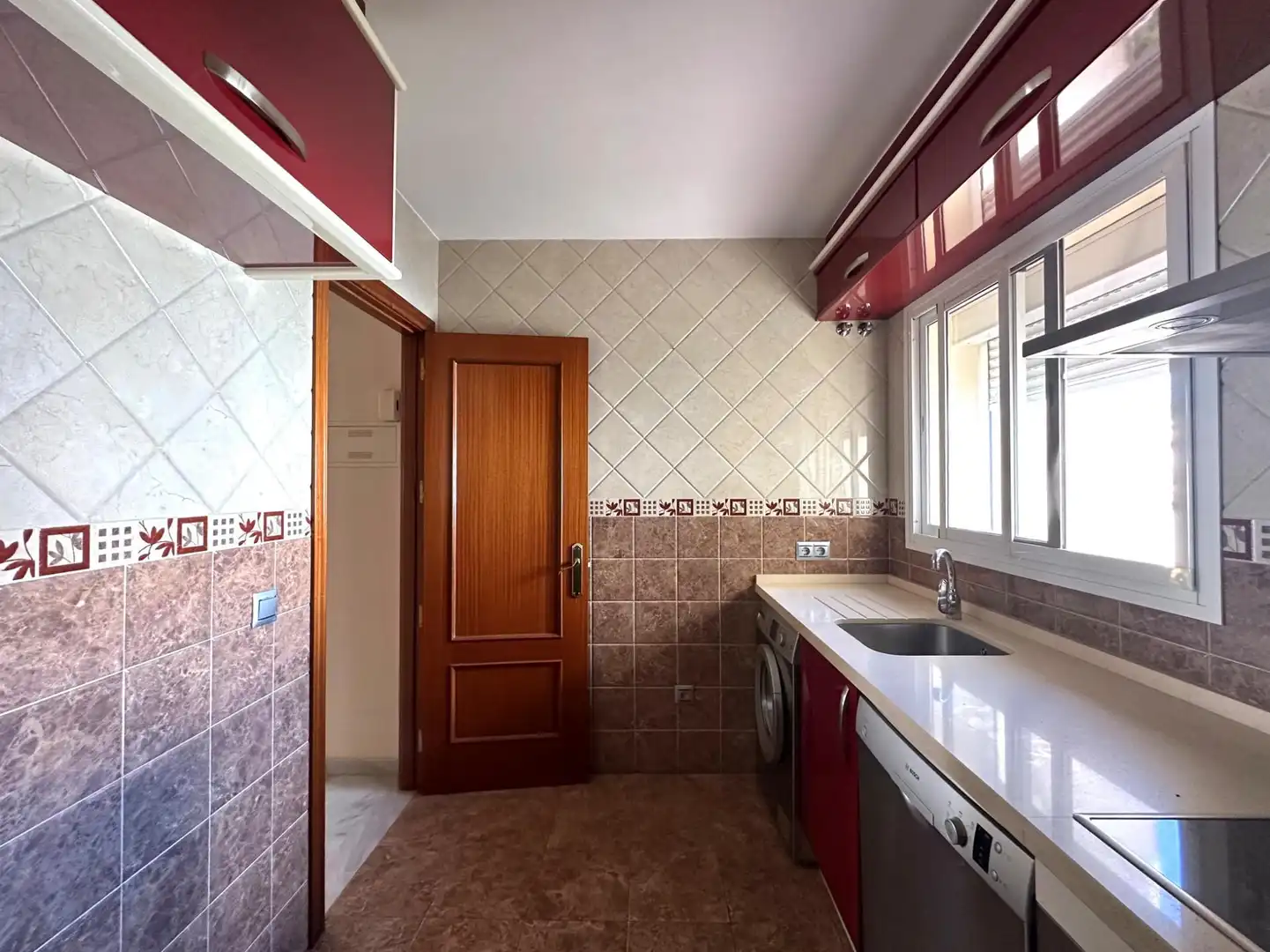 Kitchen of Flat for sale in Monda  with Air Conditioner, Balcony and Community pool