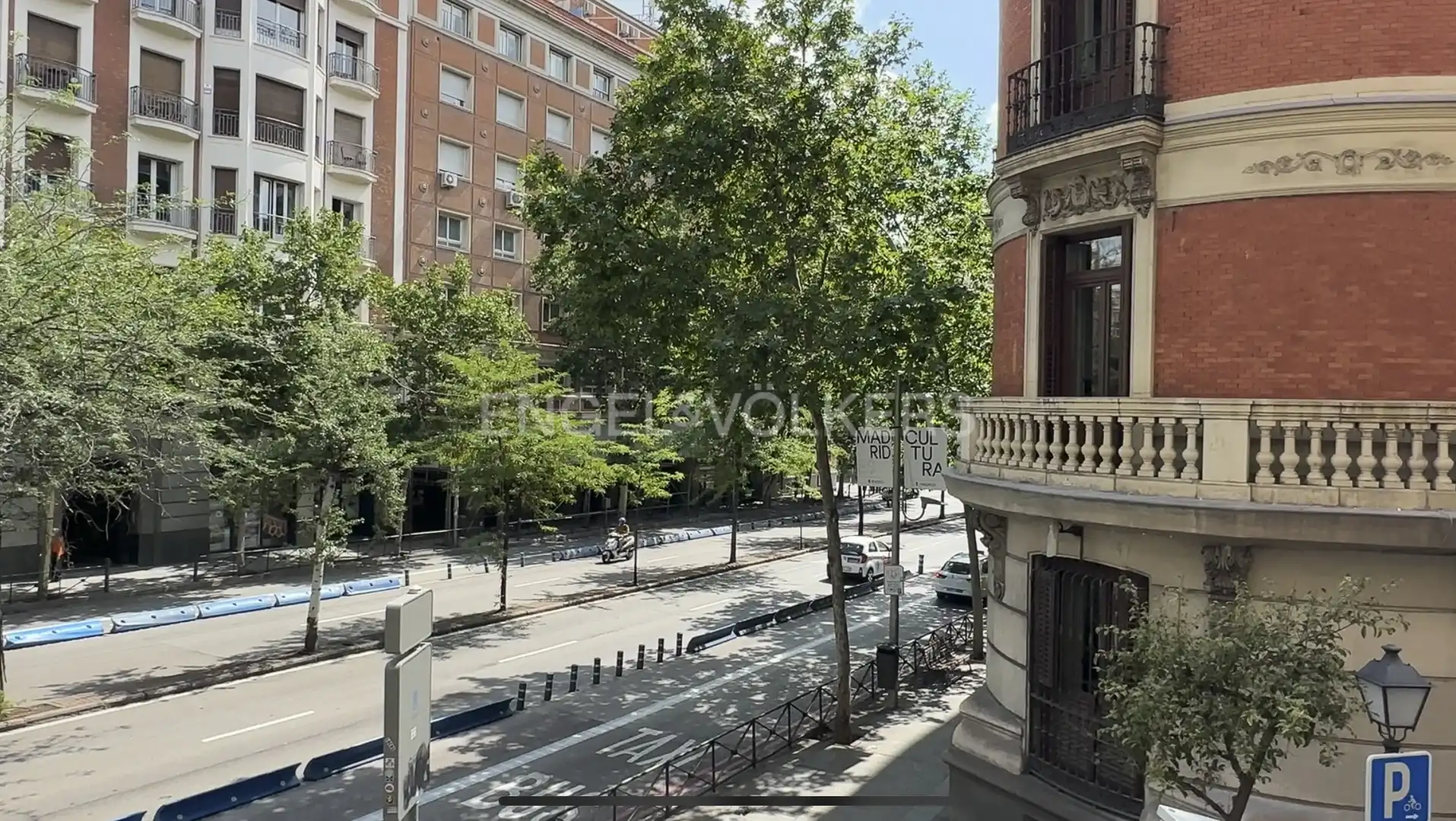 Vista exterior de Pis de lloguer en Madrid amb Aire condicionat, Calefacció i Moblat