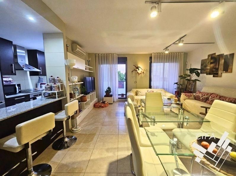 Living room of Attic for sale in San Jorge / Sant Jordi  with Air Conditioner, Private garden and Terrace