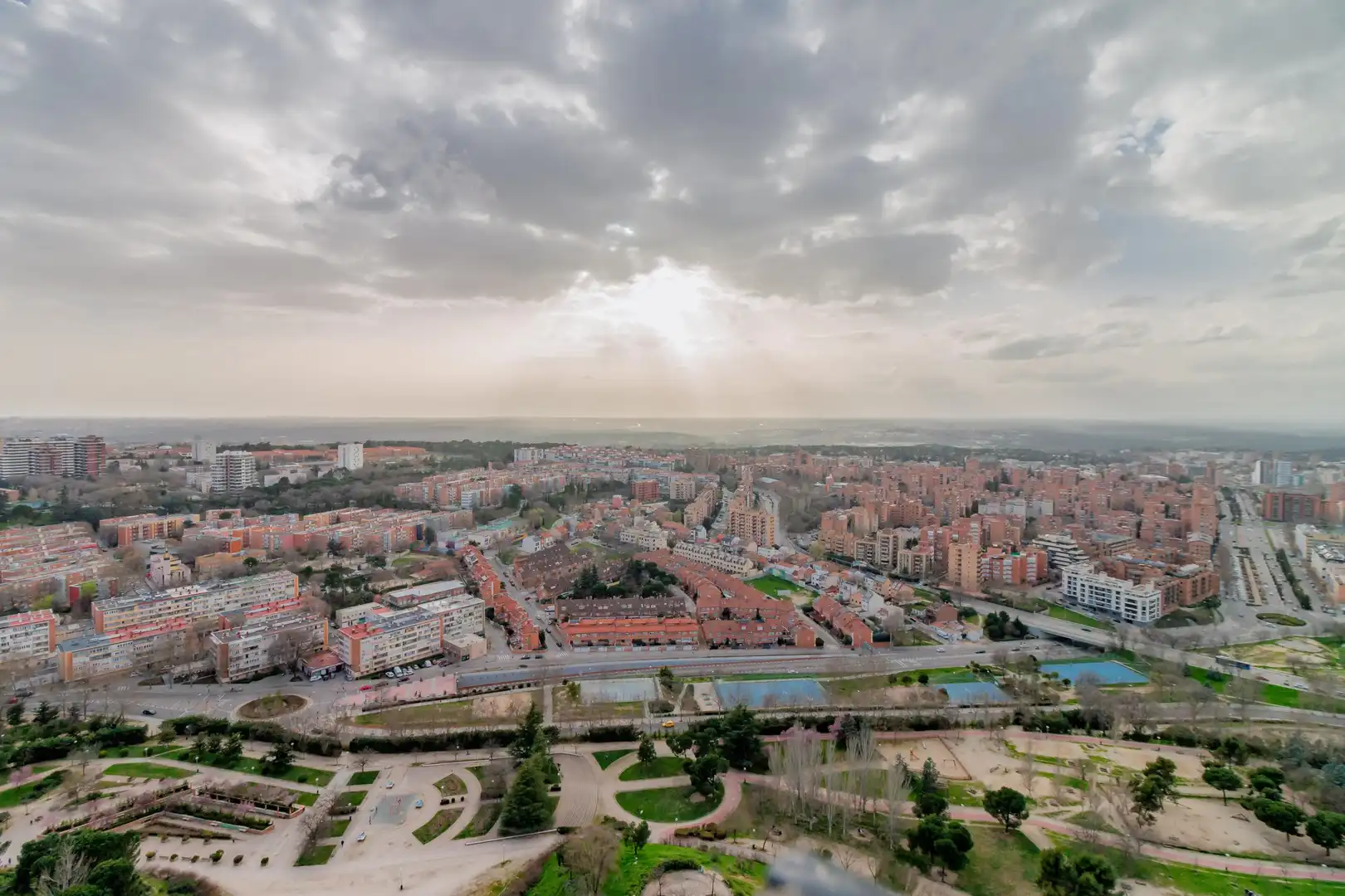 Vista exterior de Apartamento en venta en Madrid con Calefacción, Jardín privado y Piscina comunitaria