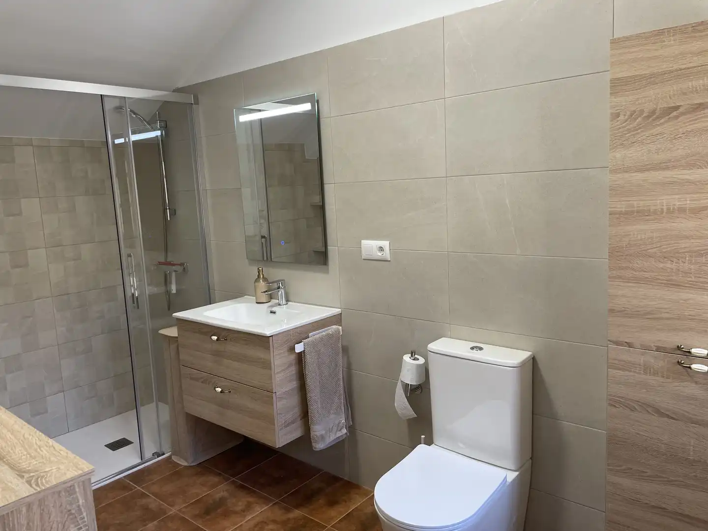 Bathroom of Flat for sale in Vélez-Blanco  with Air Conditioner