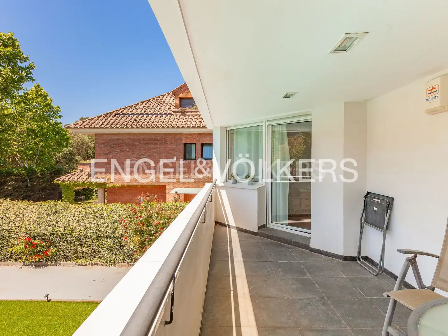 Terrace of Houses for sale in Sant Cugat del Vallès  with Air Conditioner, Heating and Private garden
