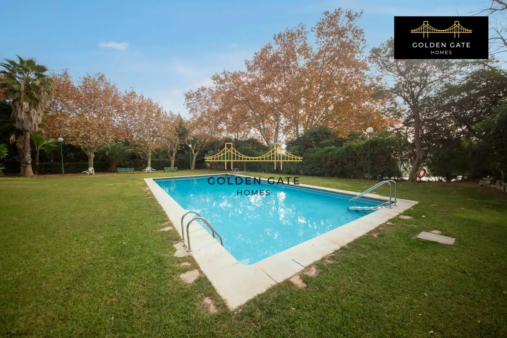 Garden of Flat for sale in El Masnou  with Air Conditioner, Heating and Parquet flooring