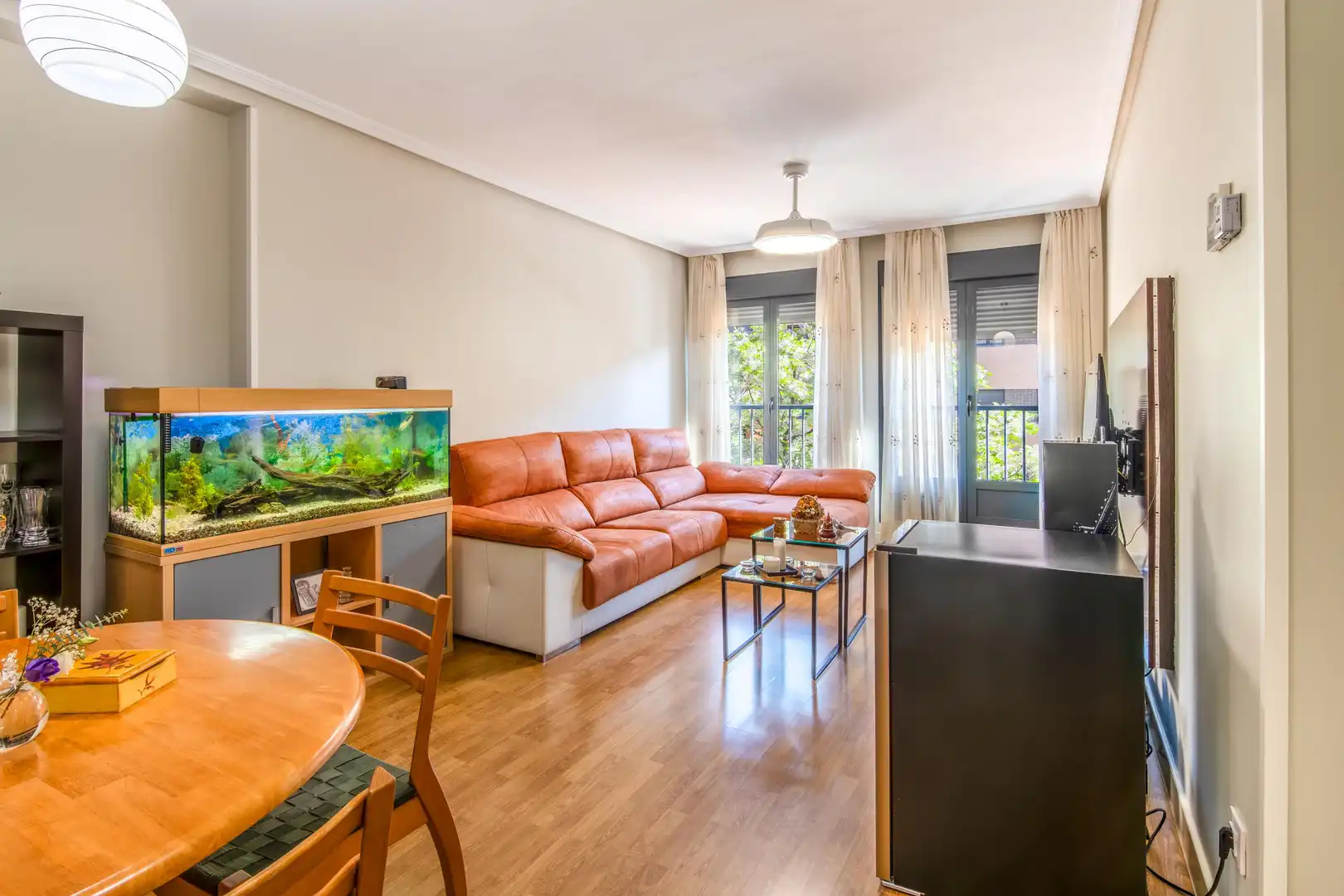 Living room of Apartments for sale in Las Rozas de Madrid  with Air Conditioner, Heating and Private garden