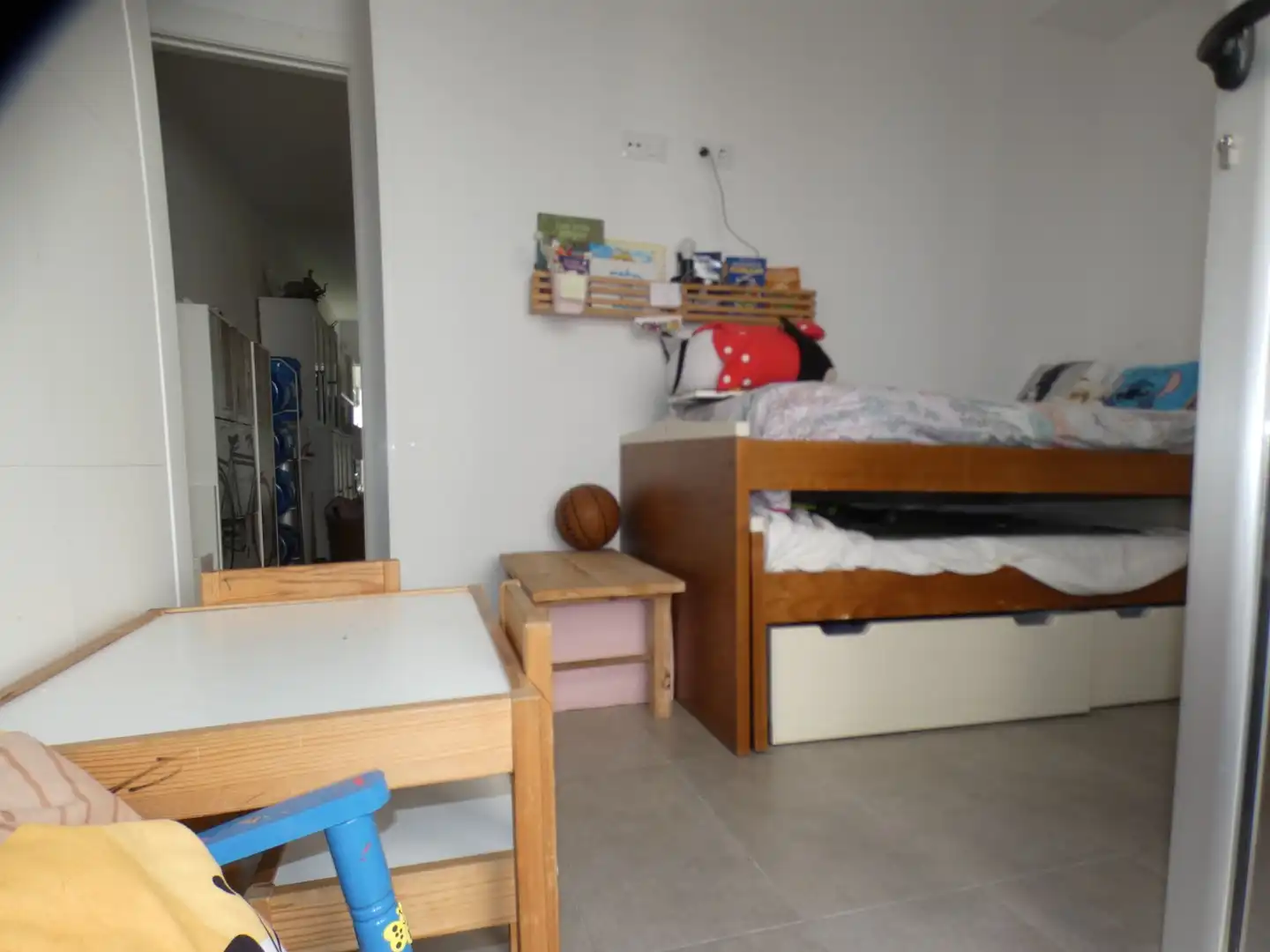Schlafzimmer von Einfamilien-Reihenhaus zum Verkauf in San Pedro del Pinatar mit Klimaanlage, Privatgarten und Terrasse