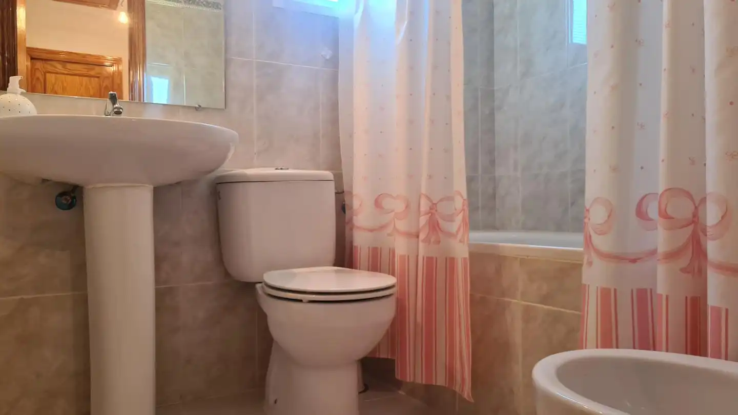 Bathroom of Houses for sale in La Adrada   with Private garden, Storage room and Balcony