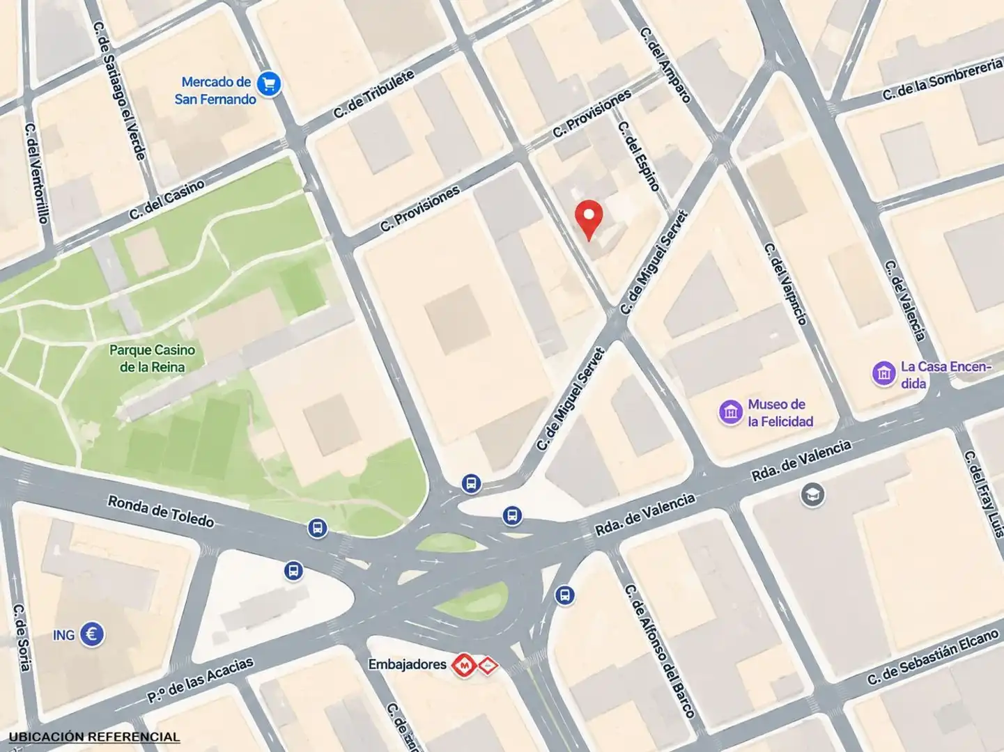 Einzelparkplatz zum Verkauf in Calle del Mesón de Paredes 77, imagen 6