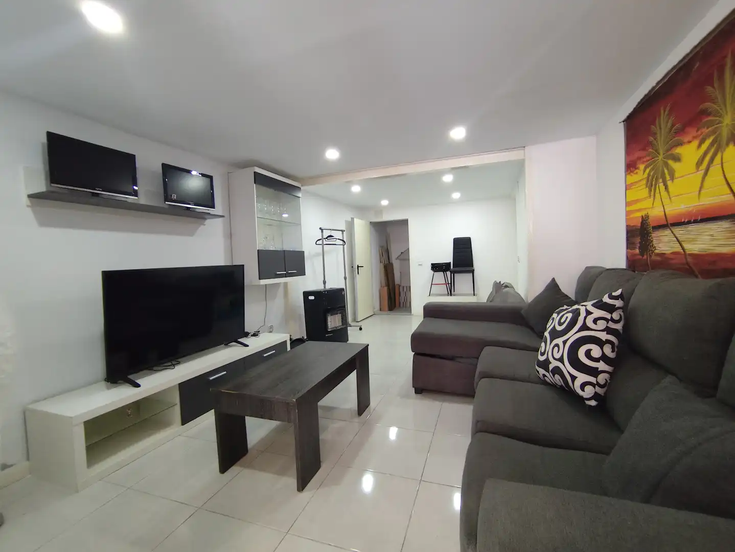 Sala de estar de Piso en venta en Vilanova del Camí con Calefacción, Terraza y Trastero