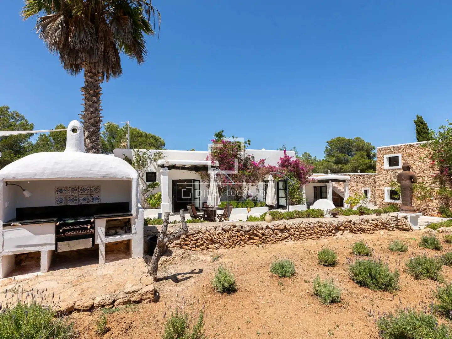 Exterior view of Country homes for sale in Santa Eulària des Riu  with Furnished