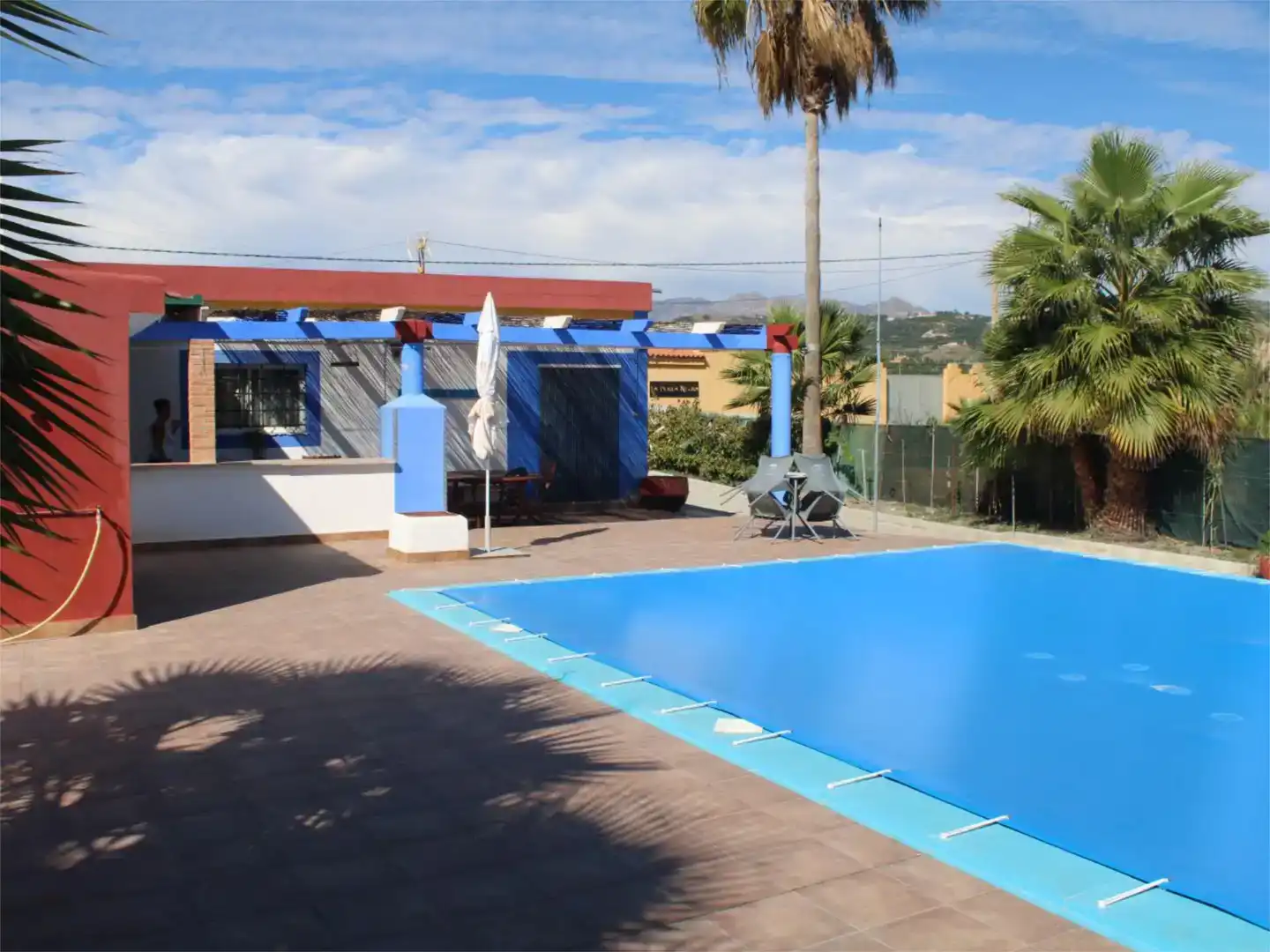 Piscina de Finca rústica de lloguer en Motril amb Jardí privat, Piscina i Moblat