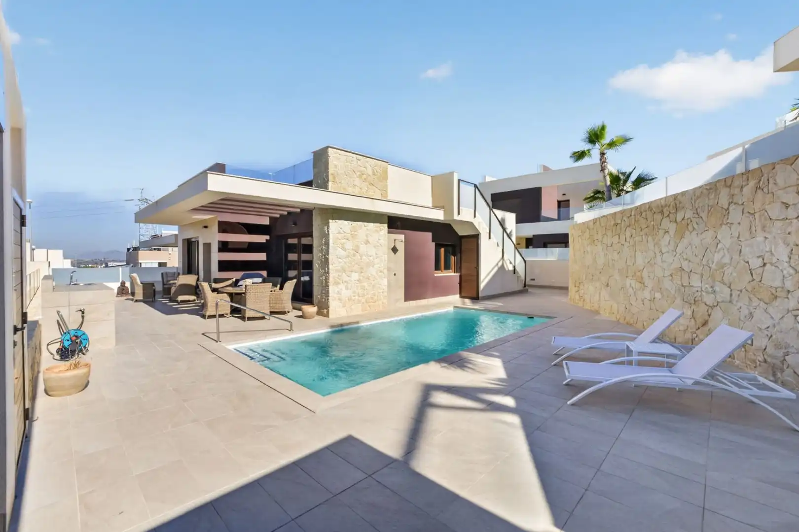 Piscina de Casa o chalet en venta en Rojales con Aire acondicionado, Jardín privado y Terraza