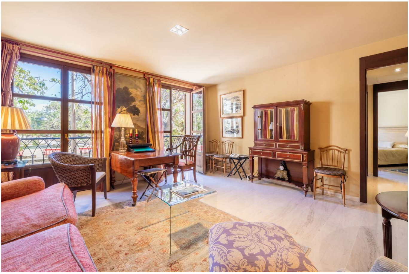 Sala d'estar de Apartament en venda en  Palma de Mallorca amb Aire condicionat, Calefacció i Terrassa