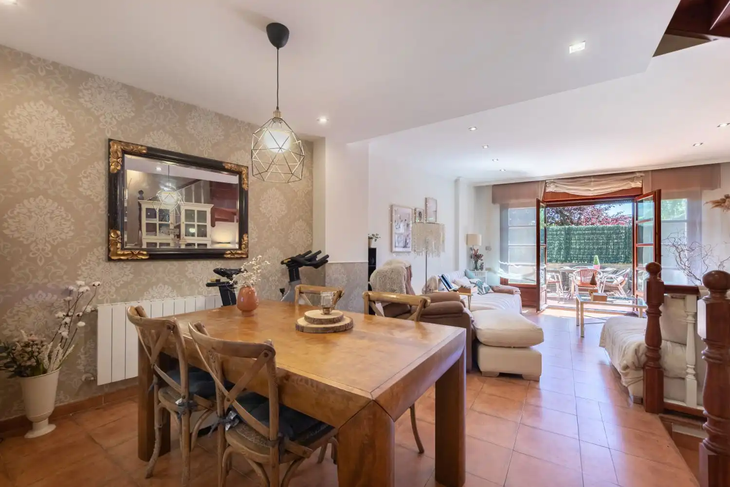 Comedor de Casa o chalet en venta en Zalla  con Calefacción, Parquet y Terraza