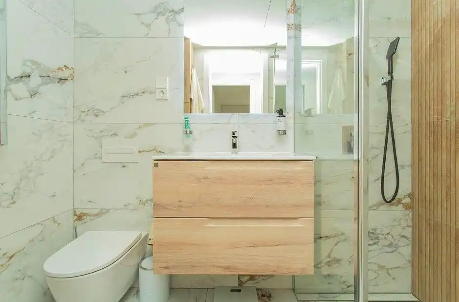 Baño de Apartamento en venta en San Pedro del Pinatar con Aire acondicionado, Terraza y Balcón