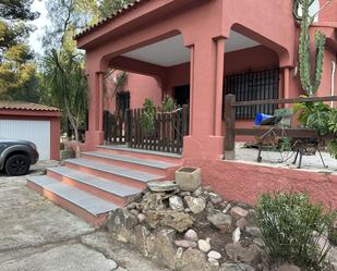 Exterior view of House or chalet for sale in Albalat dels Tarongers  with Air Conditioner, Heating and Private garden